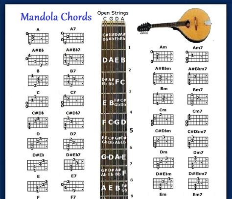 , 23-. . Mandola tuning and chords
